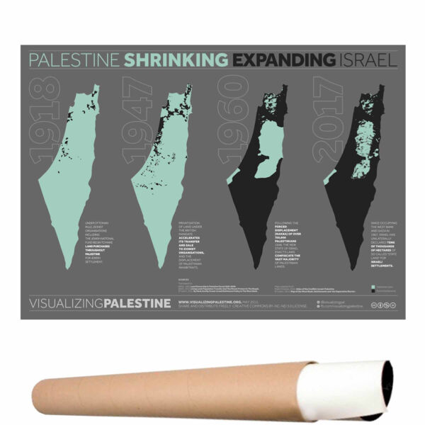 POSTER PALESTINE SHRINKING  Thumbnail